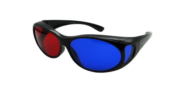 Lentes Rojo-Azul Anaglifos Mod01