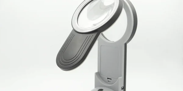 Lupa de Pie con Luz Led Bifocal 3X- 4.50X -6X ( L7097 )