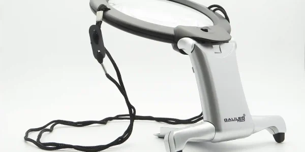 Lupa Manos Libres con Luz Led  Bifocal 6X-2X