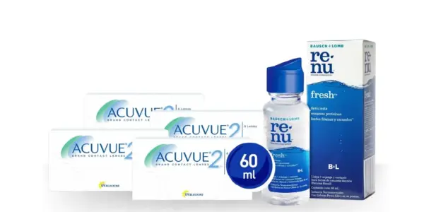 Acuvue 2 - Combo x 4 cajas